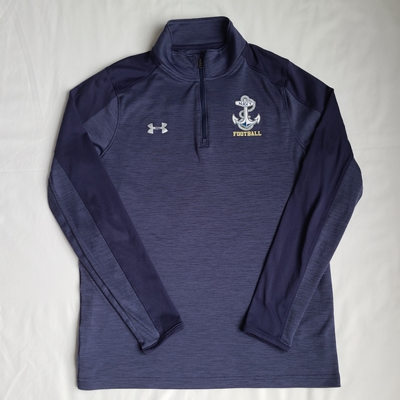 Under Armour Other - SALE!! Under Armour NAVY Football Pullover